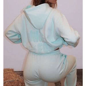 White Fox Boutique Mint Hoodie